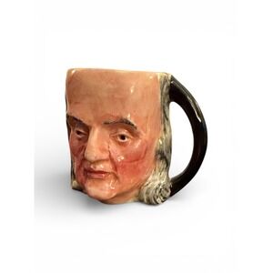 Vtg Benjamin Franklin Toby Mug Landcaster Sandland Ltd of England